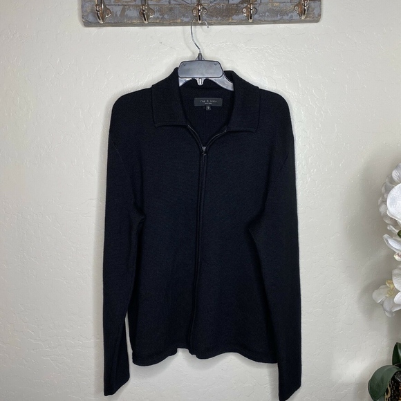 rag & bone Melrose Zip Through Sweater - Picture 2 of 5